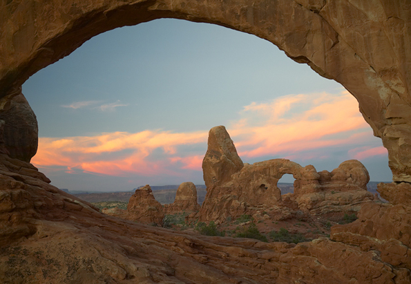 North Tower Window, by Larry Calof